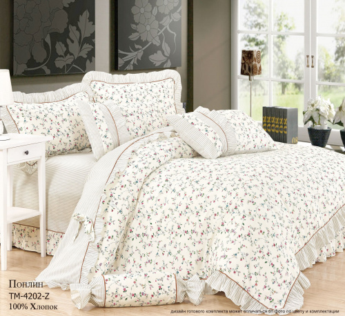 КПБ Поплин на резинке Арт. TM-4202-Z